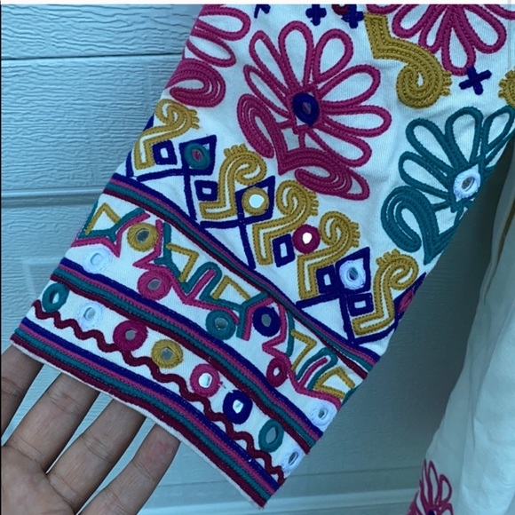 Figue Embroidered Overcoat* - Picture 3 of 9